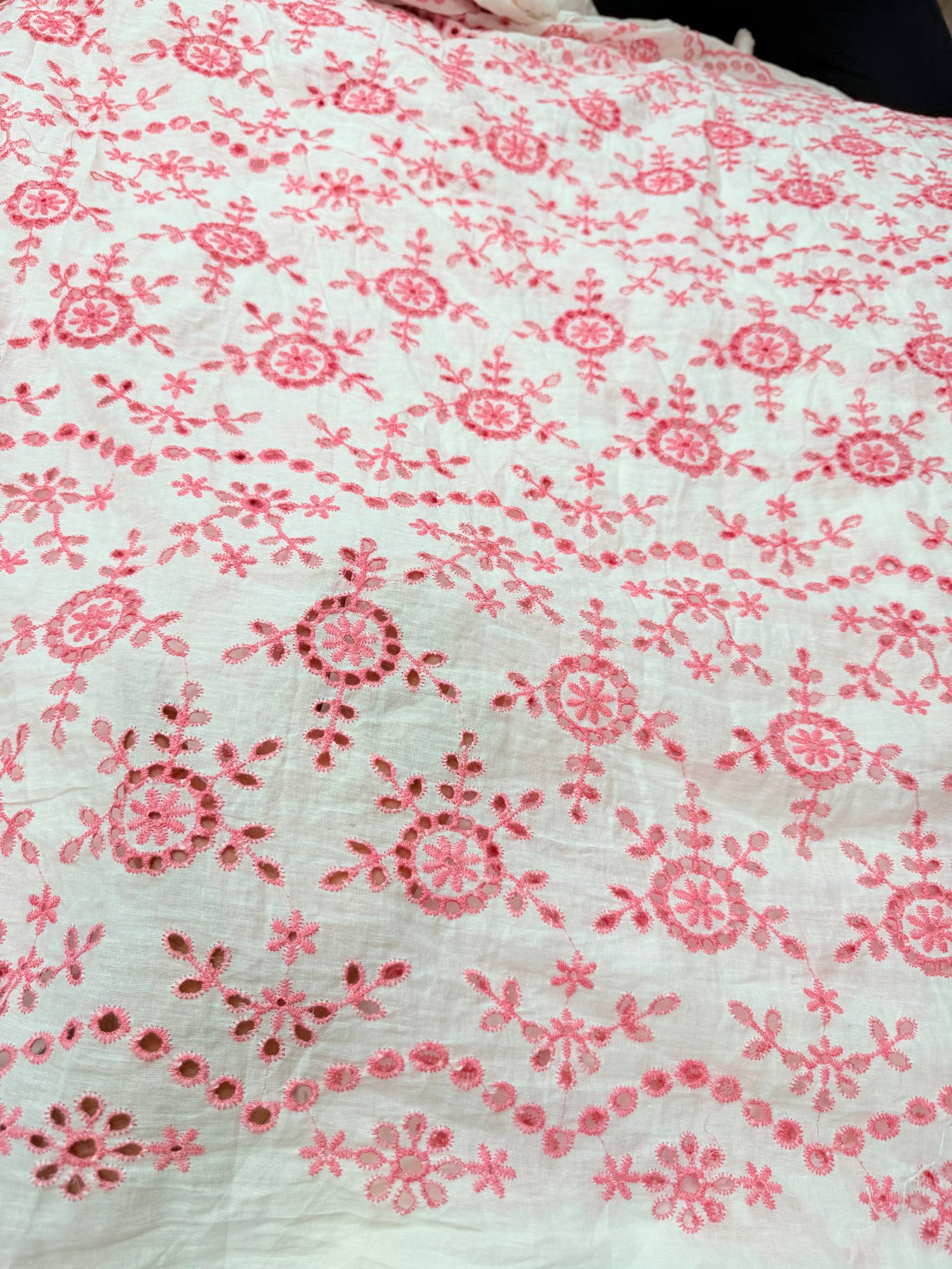 (On SALE PRICES) Most Premium Pure Hakuba Chikankari Cotton Fabric