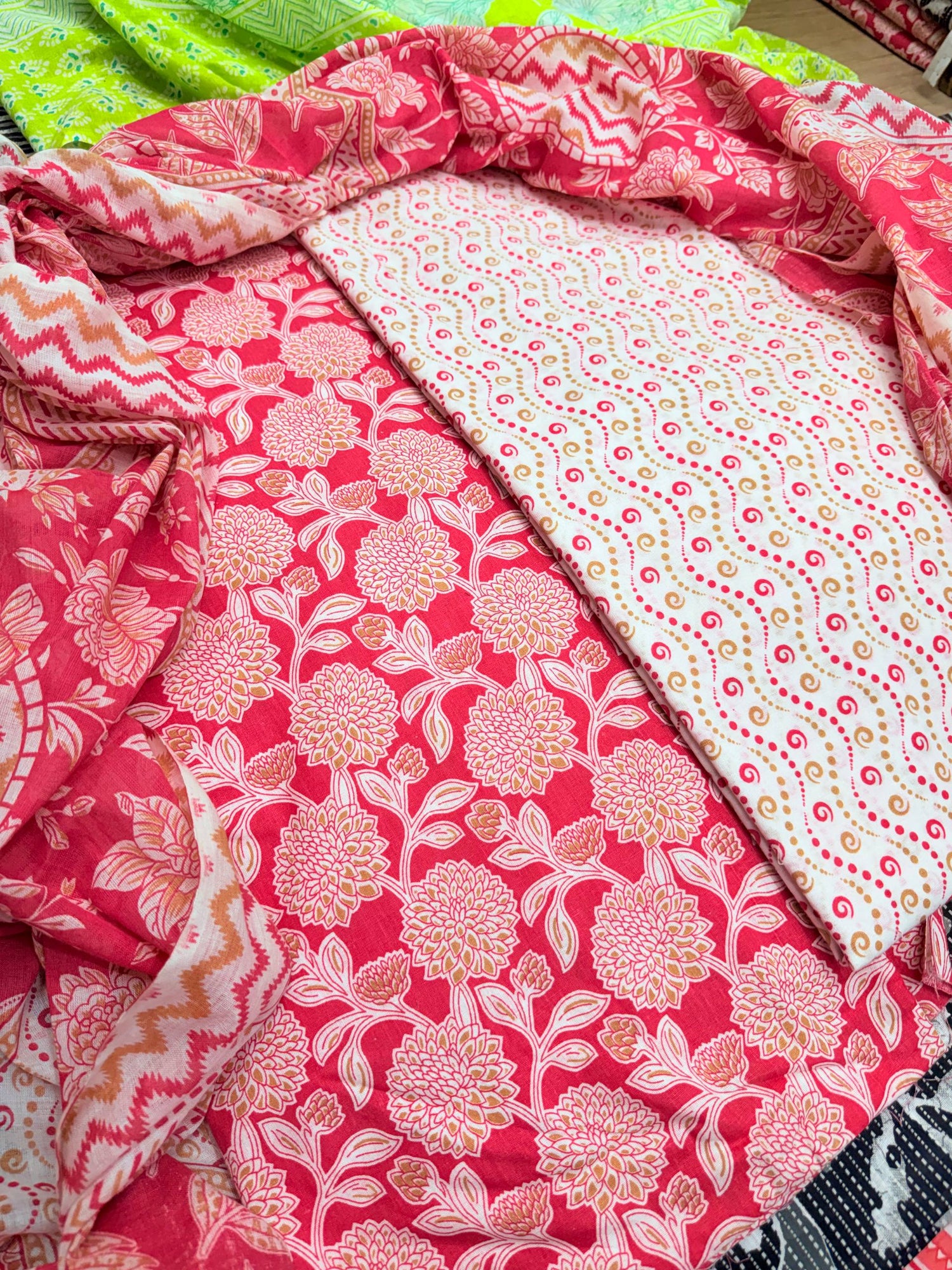 Premium BRANDED Pure Cotton PRINTED Suits (Complete Suit With Dupatta)
