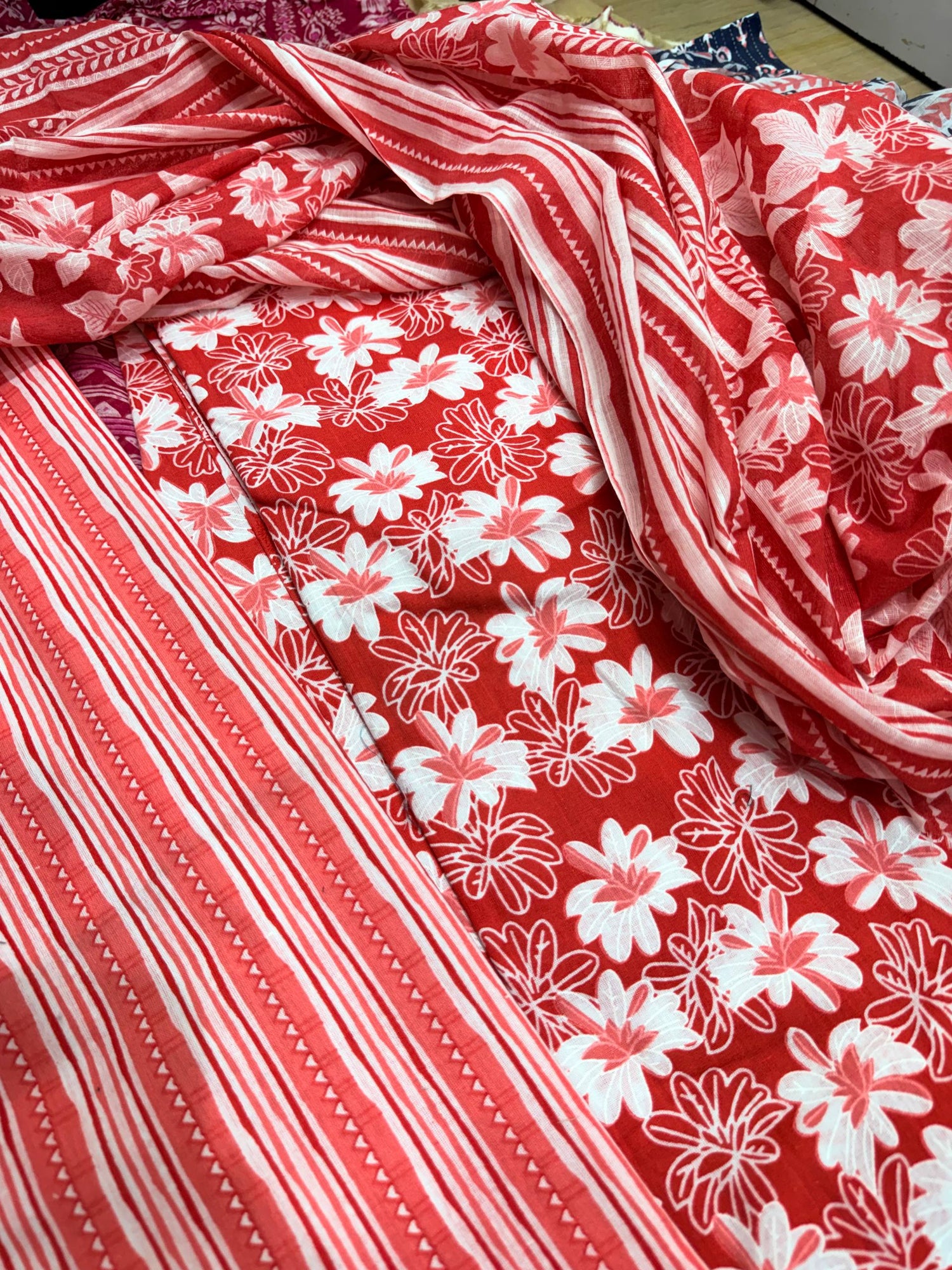 Premium BRANDED Pure Cotton PRINTED Suits (Complete Suit With Dupatta)