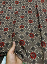 Most Traditional Premium Quality Of Pure HAND Kalamkari Ajrakh Printed Fabric
