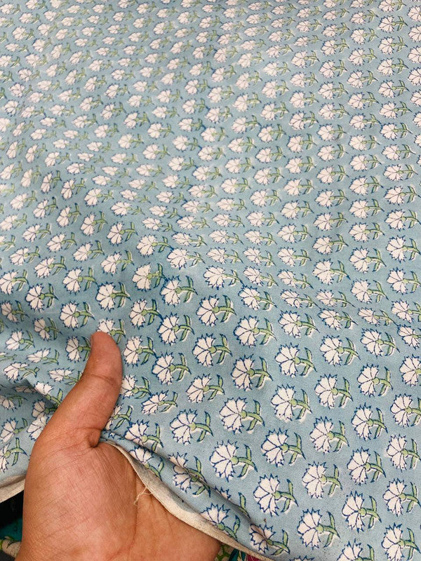 Most Traditional Premium Quality Of Pure HAND Kalamkari Ajrakh Printed Fabric