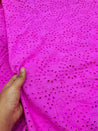 Most Premium Pure Cotton Linen Hakuba Chikankari Fabric (Big WIDTH!!)