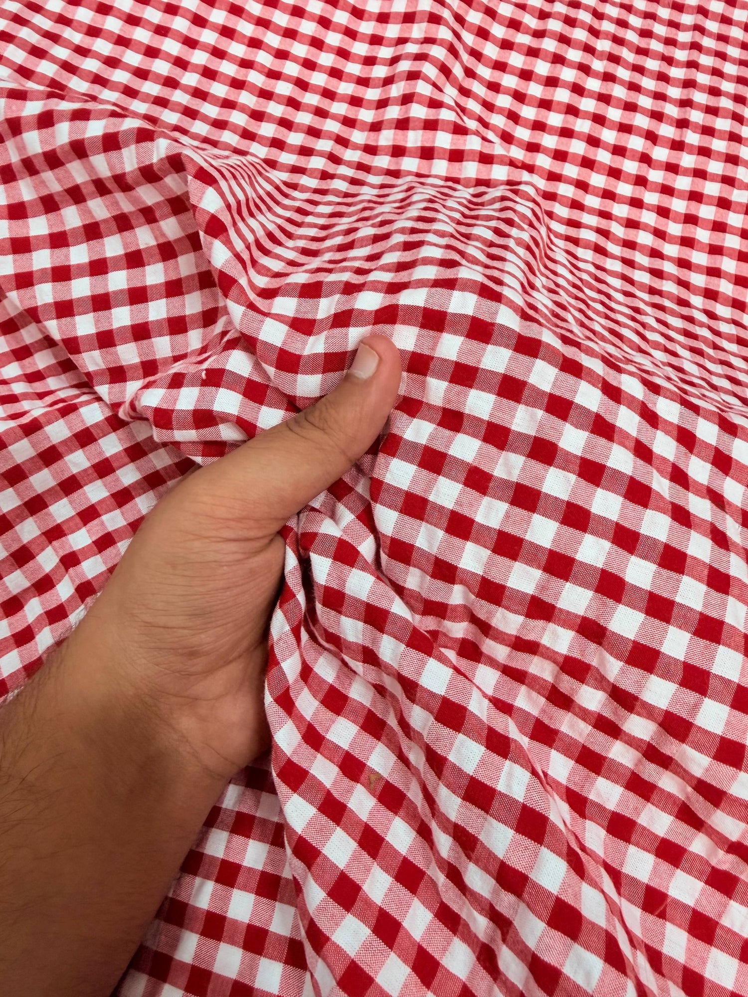 Most Premium Pure Sher Shakkar Cotton Checks PRINT (Big WIDTH!!)