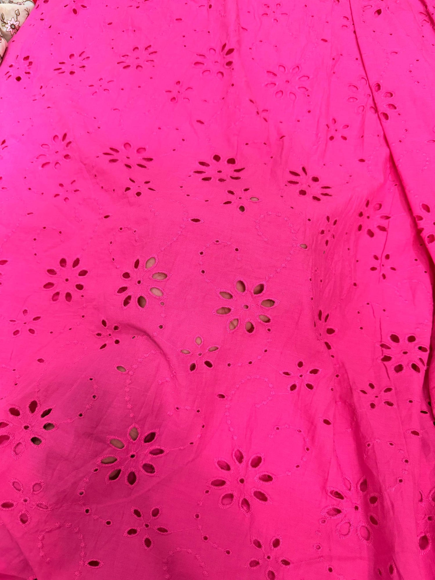Most Premium Pure Hakuba Chikankari Cotton Fabric (Big WIDTH!!)