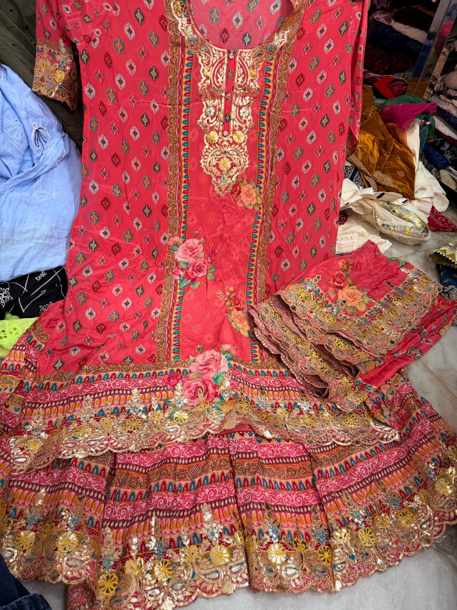 (SALE Discounted Prices) Most Premium Readymade Suit Collection (FREE SIZE)