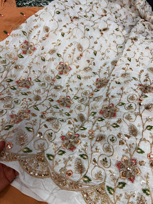 (Sale Discounted Prices) Premium Imported Cut Dana HANDWORK (Dyeable Also) (Big WIDTH!!)