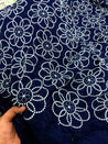 (Sale Discounted Prices) Premium Fine Thread Embroidery Cotton FABRIC (Big WIDTH!!)