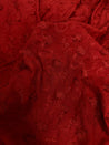 (Sale Discounted Prices) Premium Fine 3D Flower With Chikankari On Pure Cotton FABRIC (Big WIDTH!!)