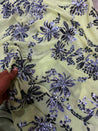 (Sale Discounted Prices) Most Premium Pure Georgette Embroidery FABRIC