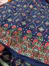 (Sale Discounted Prices) Most Premium Pure Georgette Embroidery FABRIC (Big WIDTH!!)