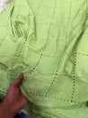 Most Premium Pure Hakuba Chikankari Cotton Fabric (Big WIDTH!!)