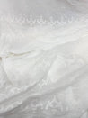 Most Premium Pure Hakuba Chikankari Cotton Fabric (Dyeable Also) (Big WIDTH!!)