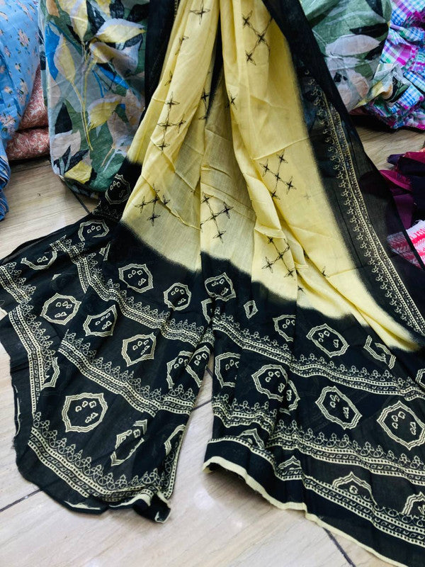 Pure Mul Cotton Printed Branded Dupatta (Full Size)