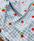 Most Premium Pure Fine Thread Embroidery On PRINTED Cotton FABRIC (Big WIDTH!!)