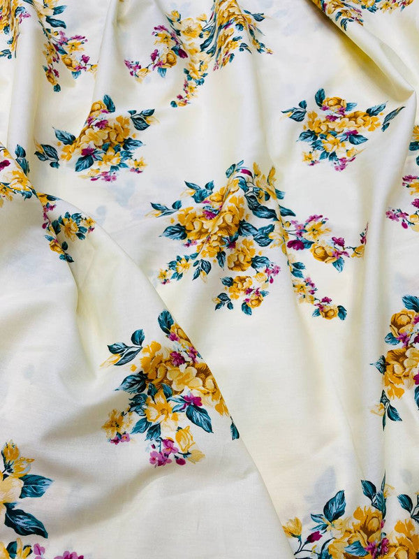 Most Premium Pure Modal Cotton Printed FABRIC (Big WIDTH!!)