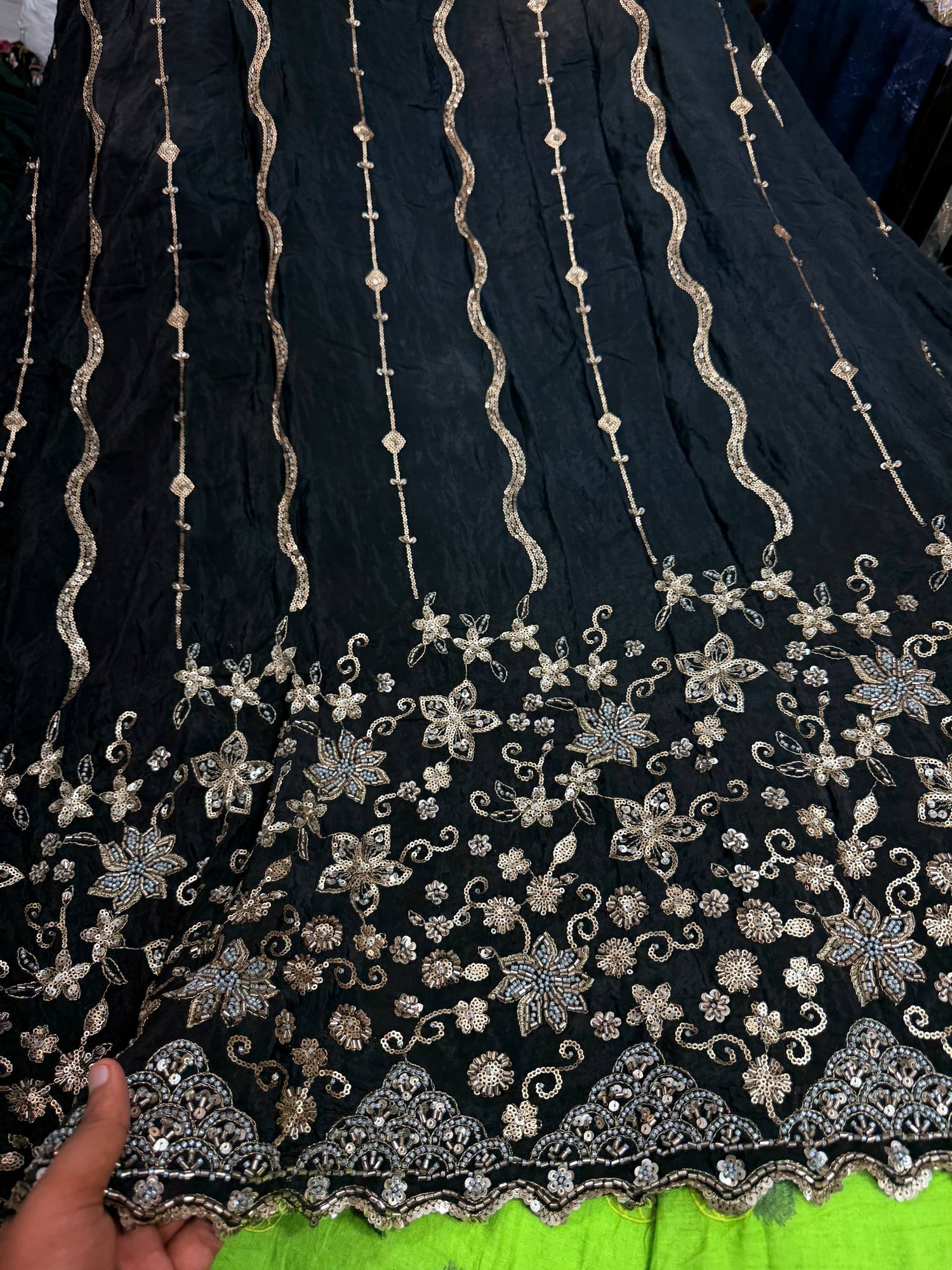 Premium Imported Cut Dana HANDWORK (Big WIDTH!!)
