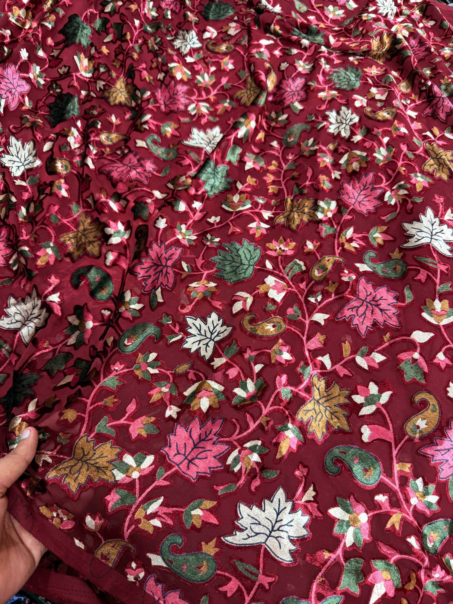 Most Premium Imported Plachi Brasso Velvet