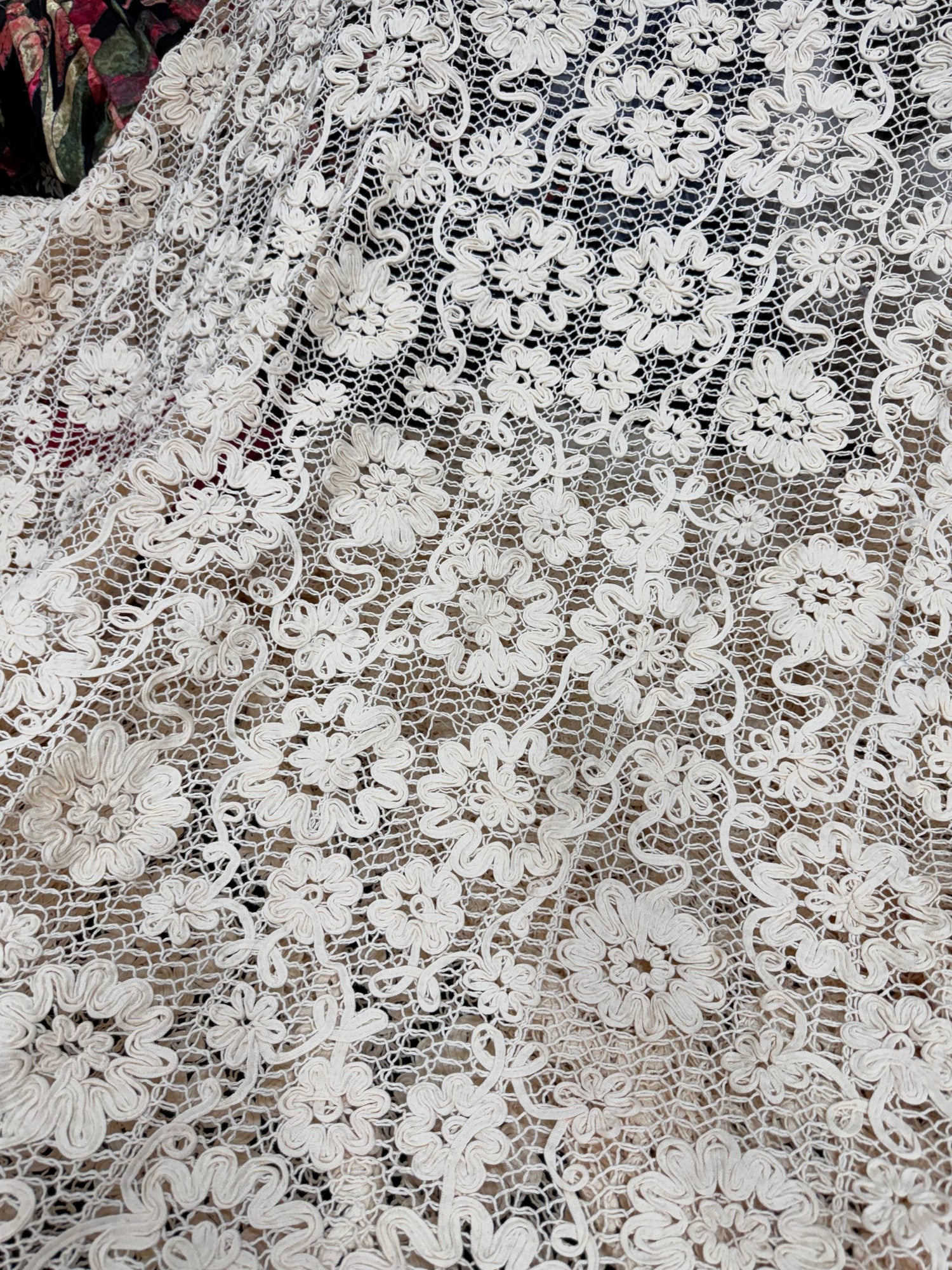 Most Premium Imported Crosia FABRIC (Big WIDTH!!) (Dyeable Also)