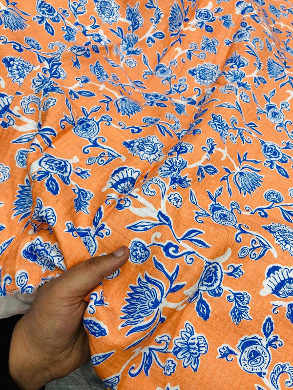 (SALE Prices) Most Premium Pure Double Cloth Cotton PRINTED FABRIC (Big WIDTH!!)
