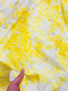 Most Premium Fine Chikankari Embroidery On Pure Cotton Tie& Dye FABRIC (Big WIDTH!!)