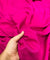 Most Premium Pure Imported Modal Cotton Satin FABRIC (Big WIDTH!!) - (Hot PINK)