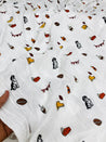 Most Premium Pure Double Cloth Cotton EMBROIDERY FABRIC (Big WIDTH!!)