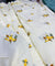 Most Premium Pure Fine Thread Embroidery On PRINTED Cotton FABRIC (Big WIDTH!!)