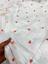 Most Premium Pure Hakuba Chikankari Cotton Fabric (Big WIDTH!!)