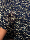 Most Premium Fine Zari Weaving On Pure Georgette FABRIC