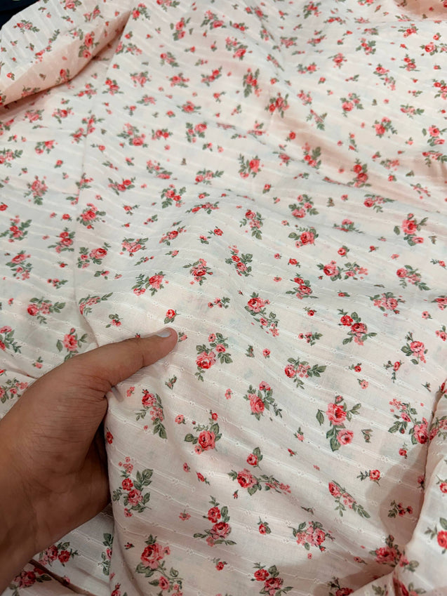 Most Premium Pure Printed Cotton Fabric (Big WIDTH!!)