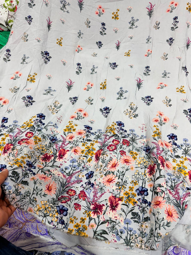 Most Premium Pure Printed Cotton Fabric (Big WIDTH!!)