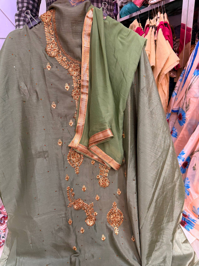 (SALE Discounted Prices) Premium Complete Suits Collection With Dupatta