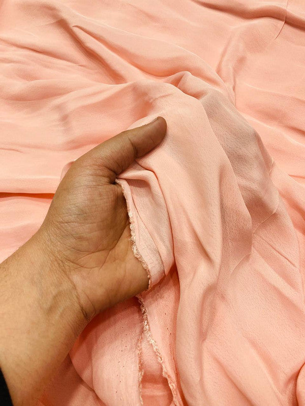 Most Premium Pure Natural CREPE FABRIC (Big WIDTH!!)