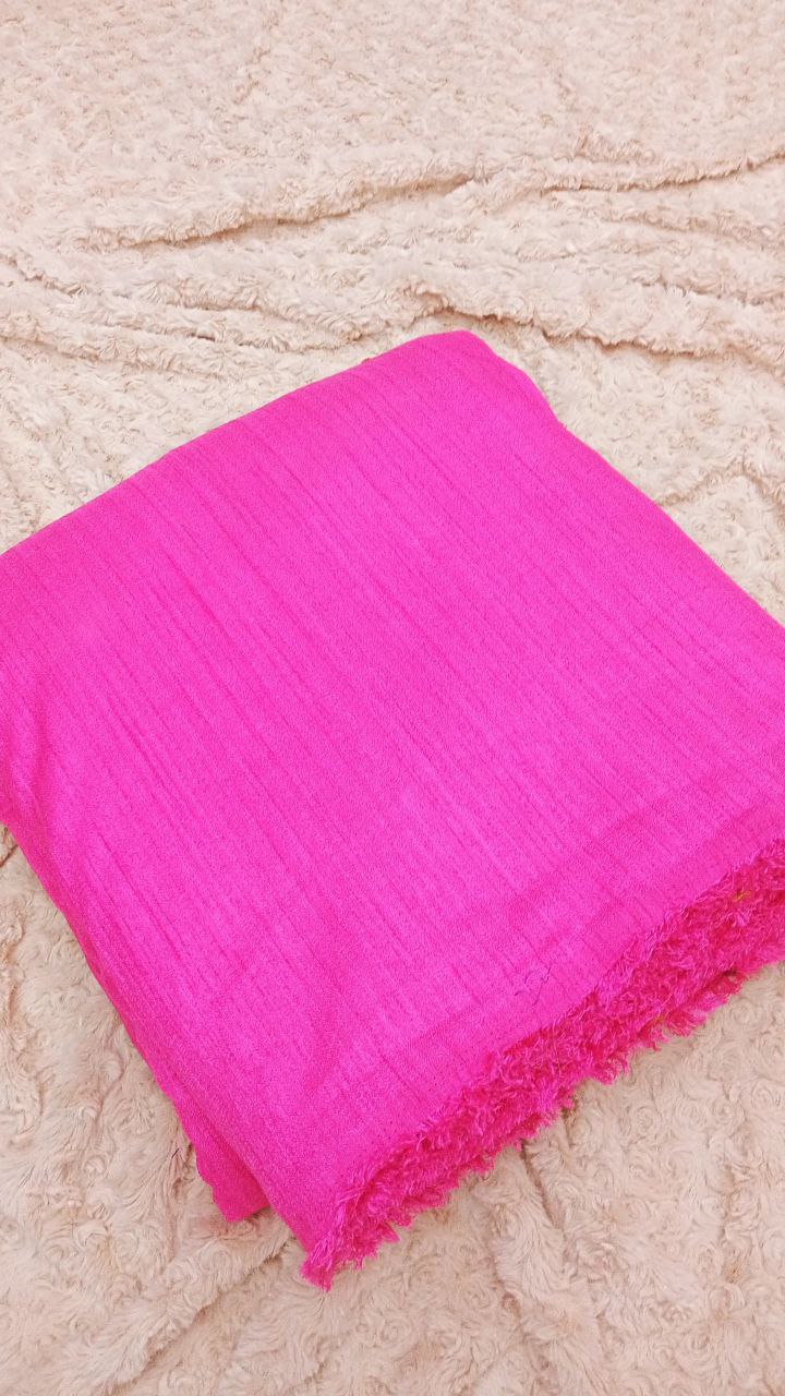 100% Pure Raw Silk Fabric