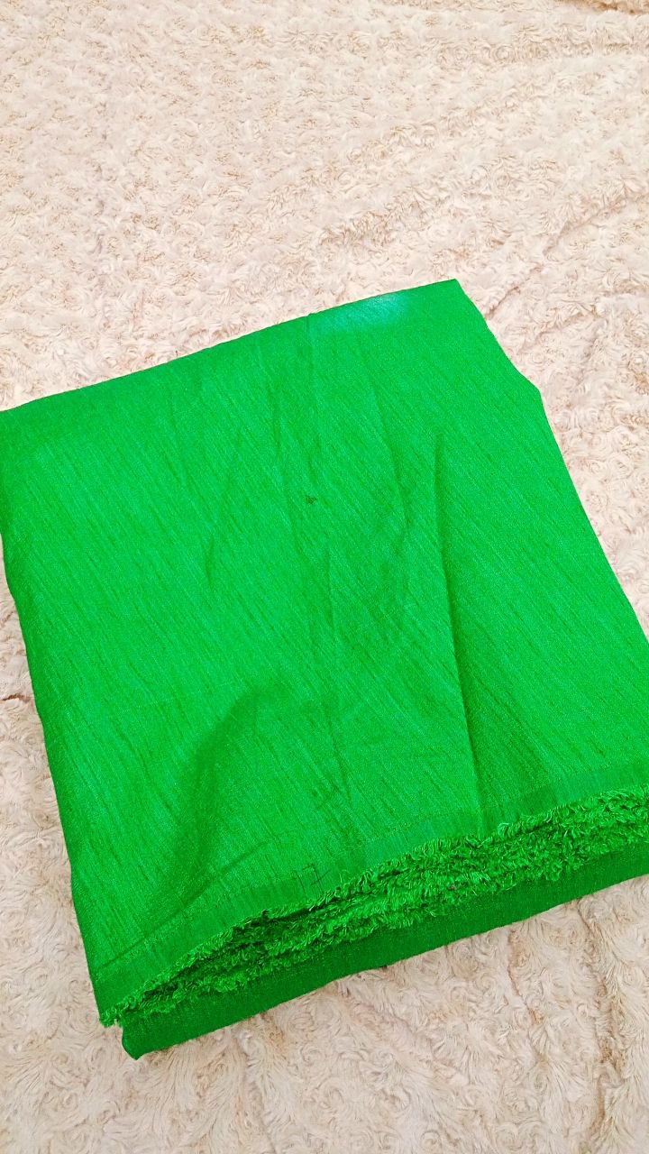 100% Pure Raw Silk Fabric