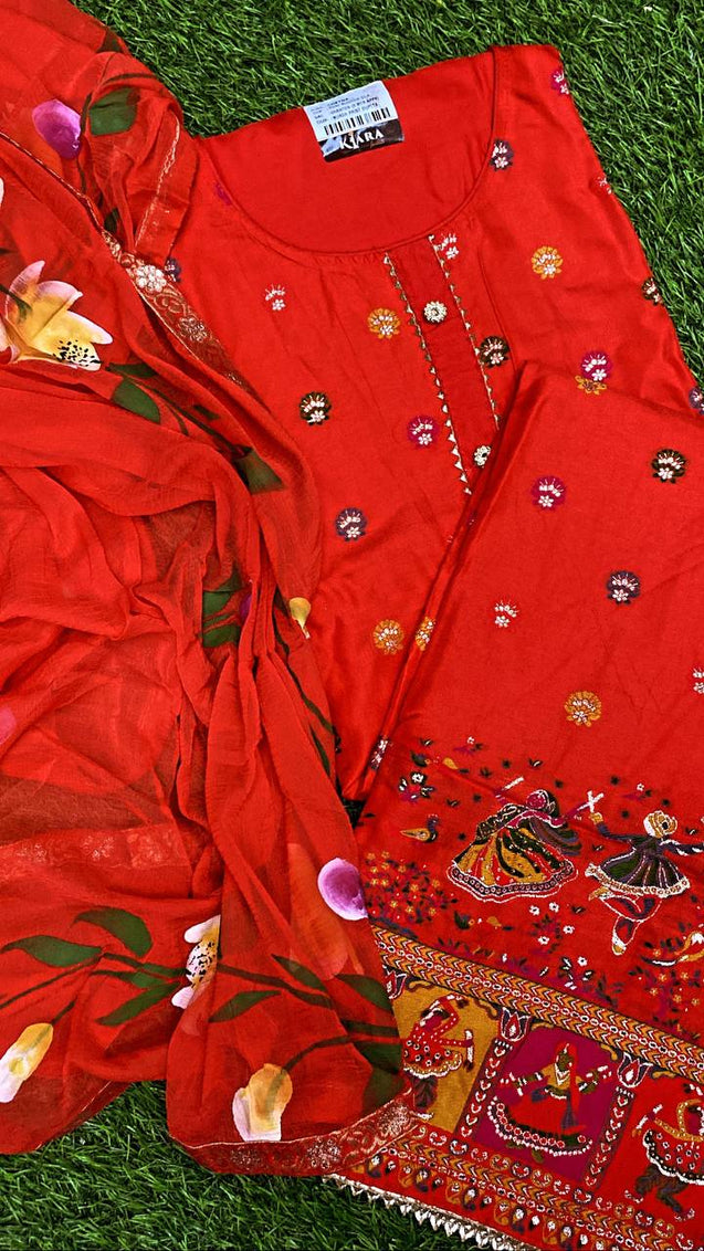 Most Premium & Purest Quality Suit Collection ( Banarasi) With Dupatta and pant/salwar/palazzo
