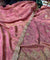 Premium Quality Of Russian Silk Fabric - Border Zari Pattern. (Dupatta Separate) Pyazi Pink