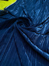 Most Premium Quality Of Imported Velvet Fabric - Crushed Velvet ( Peacock Neck )