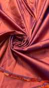 Premium Quality Of Silk - Tapeta Silk ( RUST )