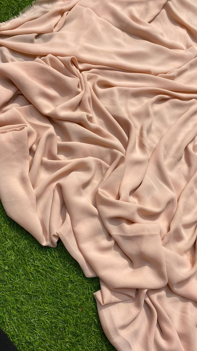 Most Premium Quality Of Imported Fabric - Moss Quality Fabric ( Beautiful Peach )