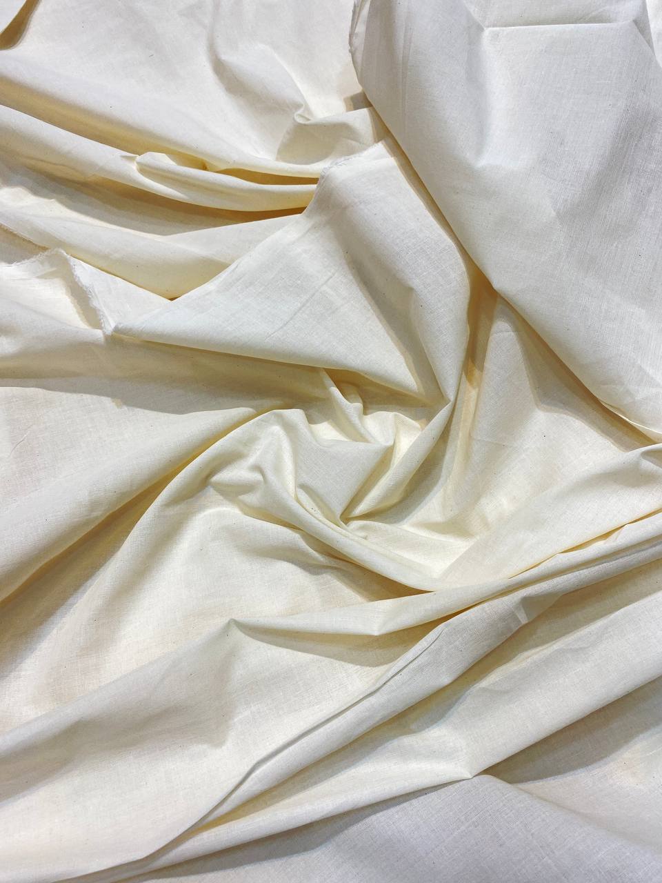Most Premium Quality Of Viscose Kora Cotton Fabric - ( Dyeable )