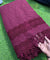 Most Premium Collection Of Cotton Fabric - Applique Fabric (Dark Maroon)