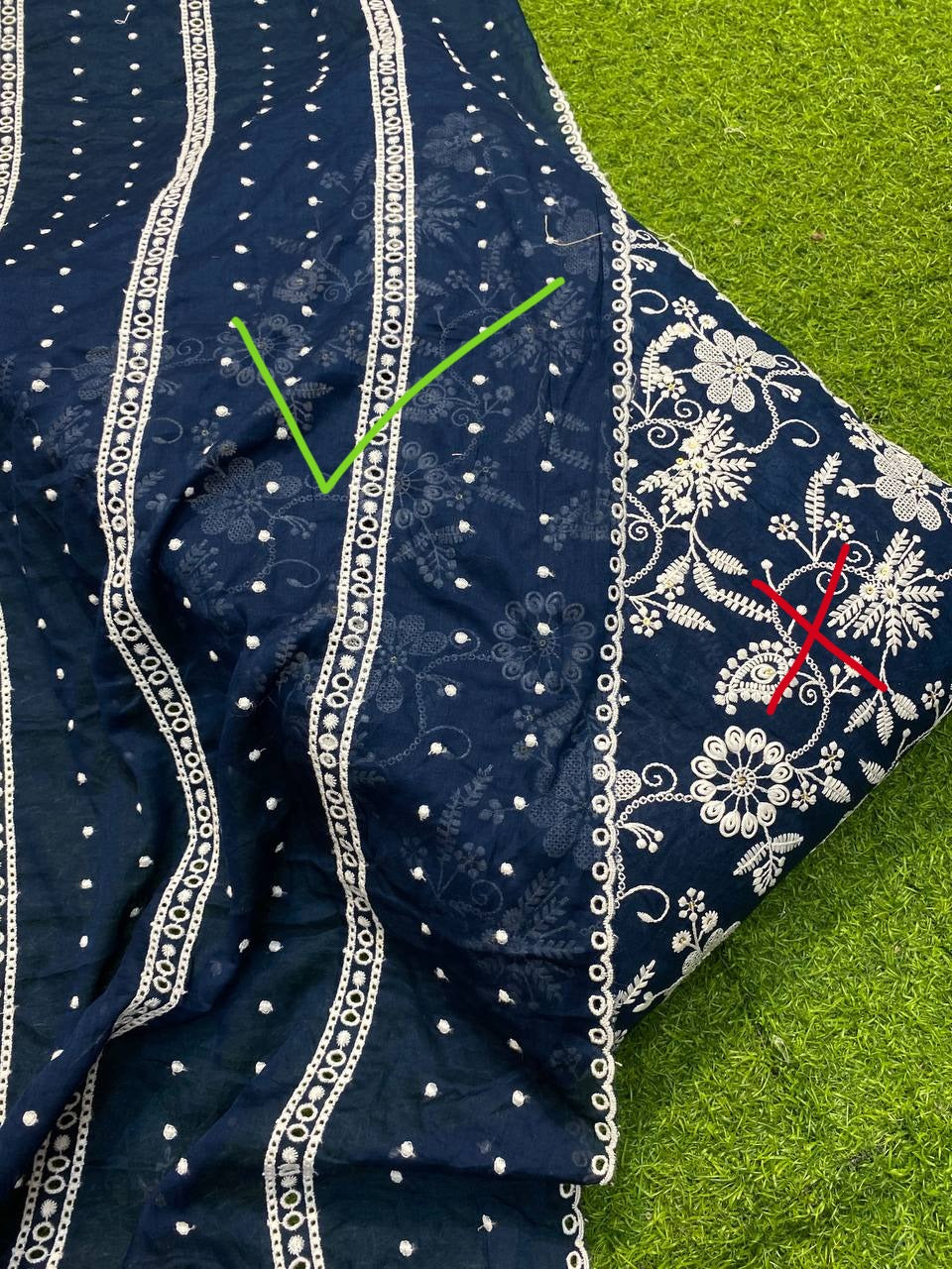 (Dupatta Only) Pure Soft Mulmul Cotton Dupatta