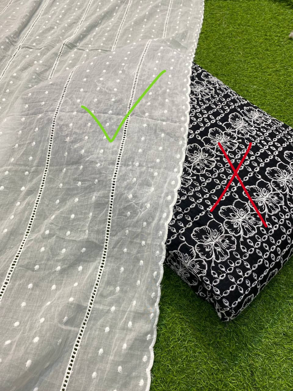 (Dupatta) Pure Cotton Mulmul Plus Dupatta