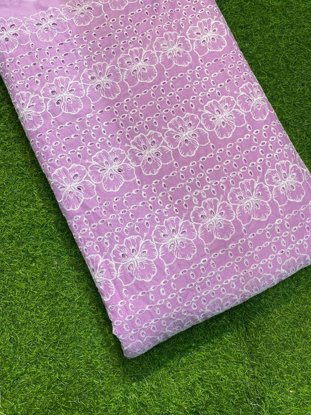 Most Premium Cotton Fabric - Hakuba Chikankari