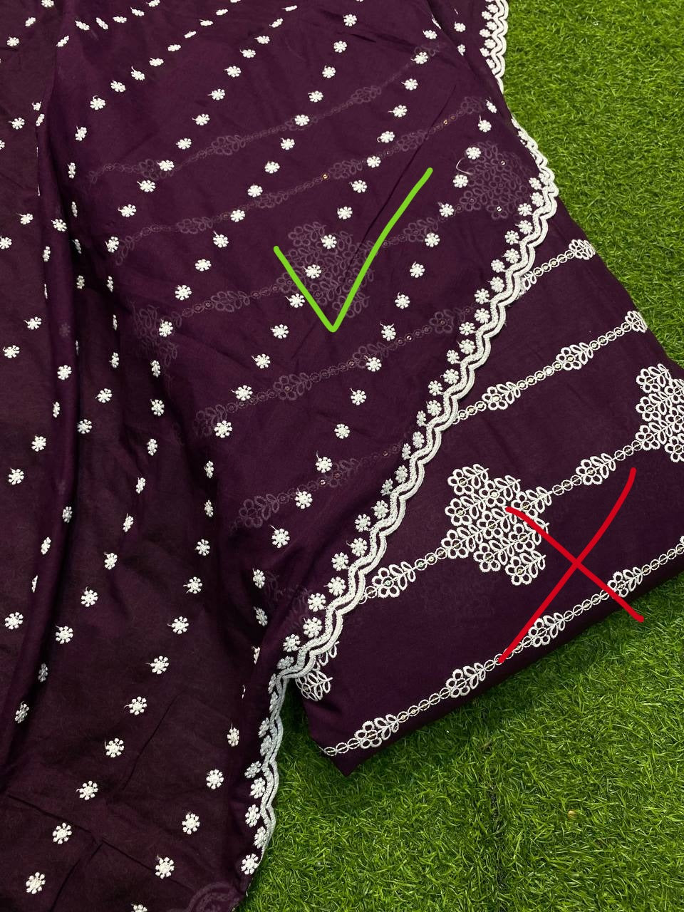 (Dupatta Only) Most Premium Mulmul Plus Dupatta