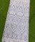Most Premium Pure Cotton Fabric - Fine Lakhnavi Embroidery (Lavender)