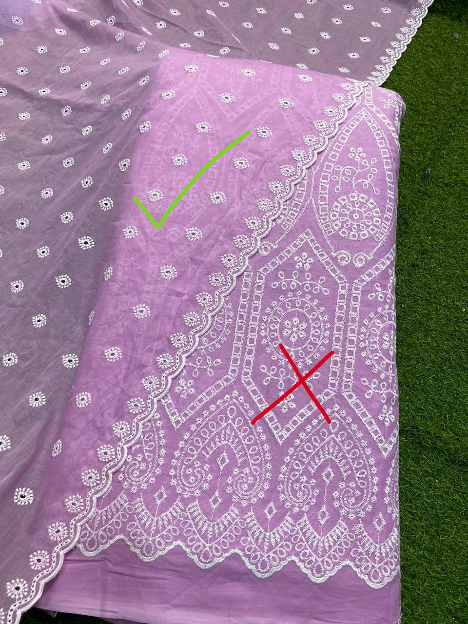 (Dupatta Only) Pure Cotton Mulmul Plus Dupatta