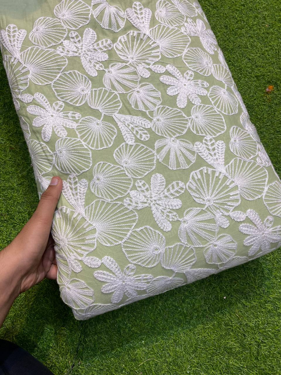 On SALE Prices - Kashmiri Embroidery Pure Cotton