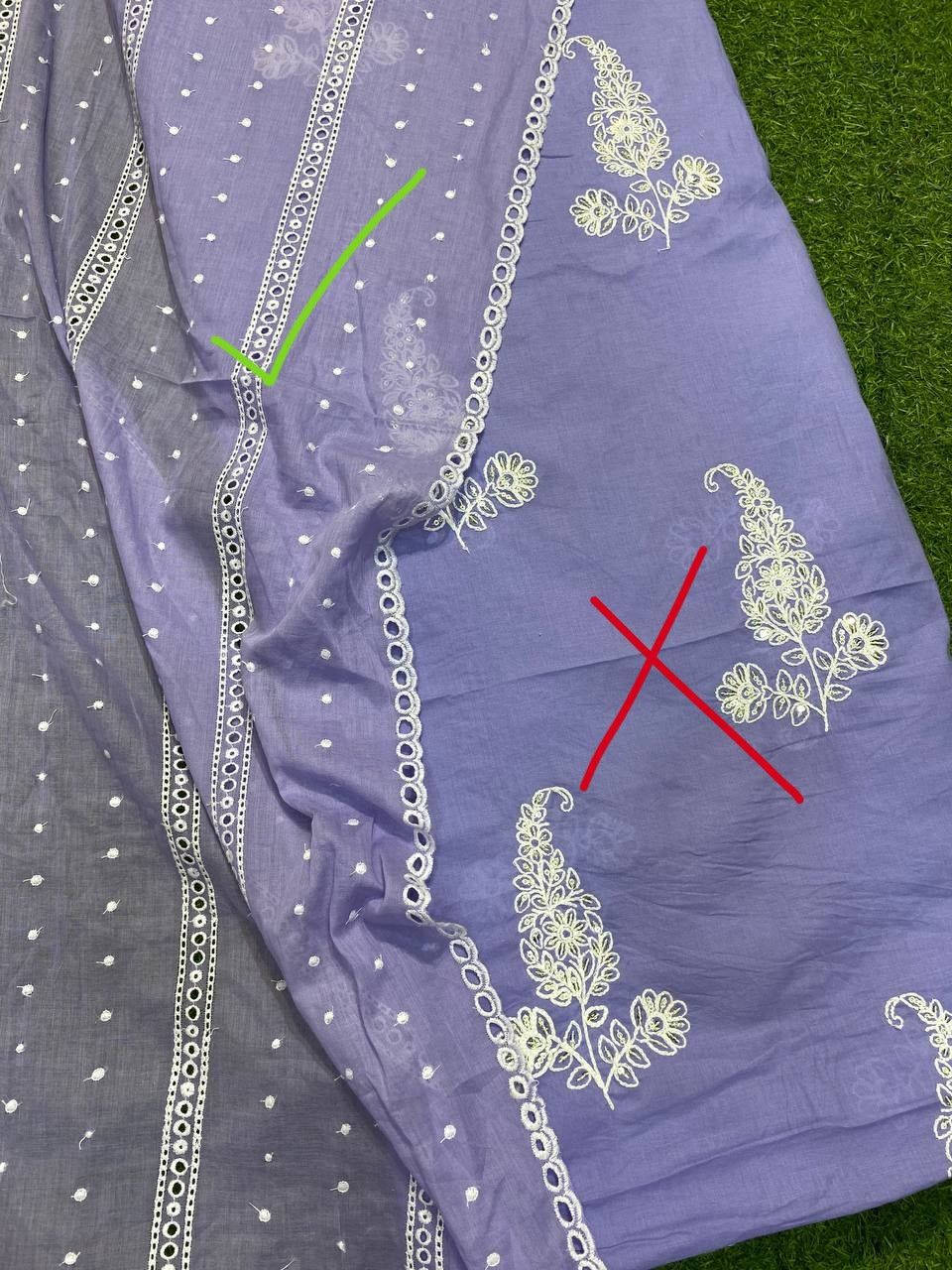 (Dupatta Only) Premium Pure Mulmul Cotton Dupatta